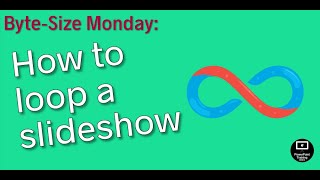 How to loop a slideshow