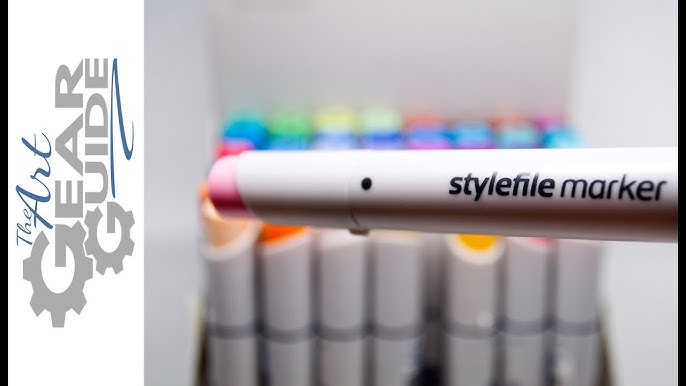 Handselecta Sketchbook / Stylefile Brush Tip Marker - Full Review 