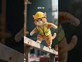 Poor cat accidentally fall😿 #fyp #goodvibes #cat #animation #ai