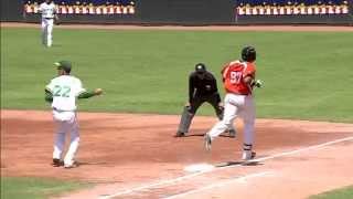20140716-1 爆米花 威達vs合庫 7上 完美的配合！楊先賢和王薪傳合作策動雙殺