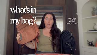 Information What's in my Bag 👜 | NYC & #chronicillness Update