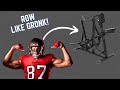 Gronk fitness plate loaded seated row review a home gym item you need to see