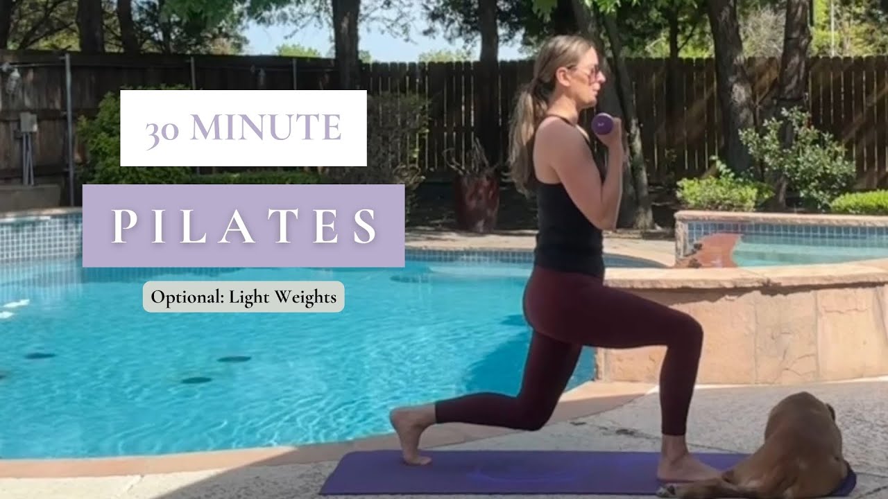 30 MINUTE PILATES WORKOUT // FULL BODY // LOW IMPACT - YouTube