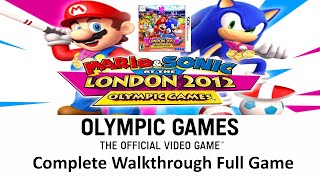 Mario & Sonic at the London 2012 Olympic Games All 3DS Events | Olympic Video Games 🥇🥈🥉