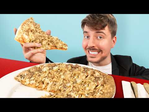 I Ate A $70,000 Golden Pizza