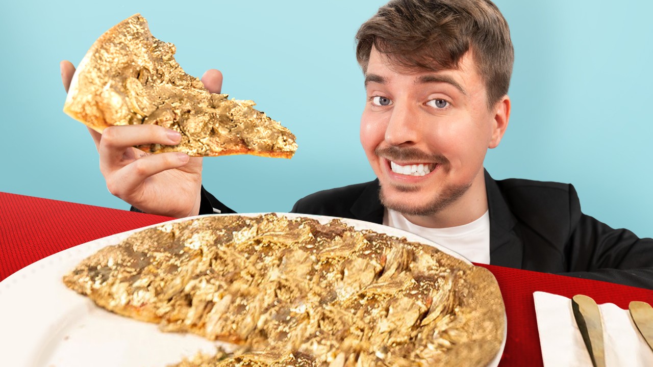 I Ate A $70,000 Golden Pizza's Banner