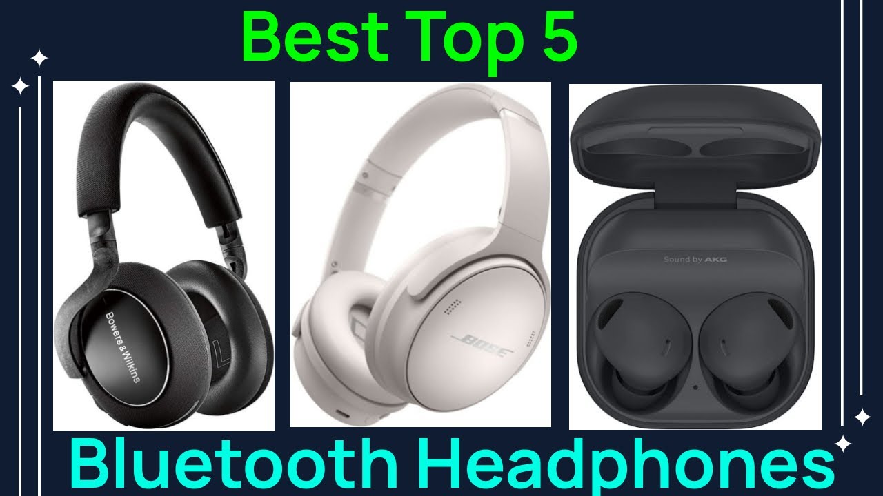 Bluetooth Headphones Best Top 5 Bluetooth Headphones YouTube