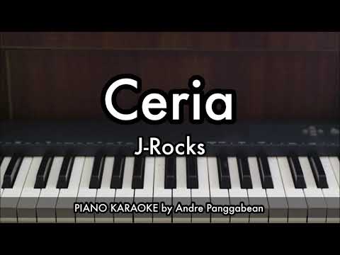 Ceria - J-Rocks | Piano Karaoke by Andre Panggabean