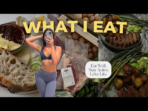 WHAT I EAT IN A DAY (santé hormonale, digestion, alimentation saine…)
