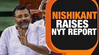 Nishikant Dubey Targets Cong Over NYT Report On Chinese Propaganda | News9