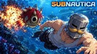 Рыбы КАМИКАДЗЕ пытаются меня Взорвать в - Subnautica | ч2 (поиск известняка)