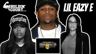 Lil Eazy E talks Growing Up Hip Hop, Tomica Wright, Ebie, ReeMarkable & music (Full Interview PT.2)