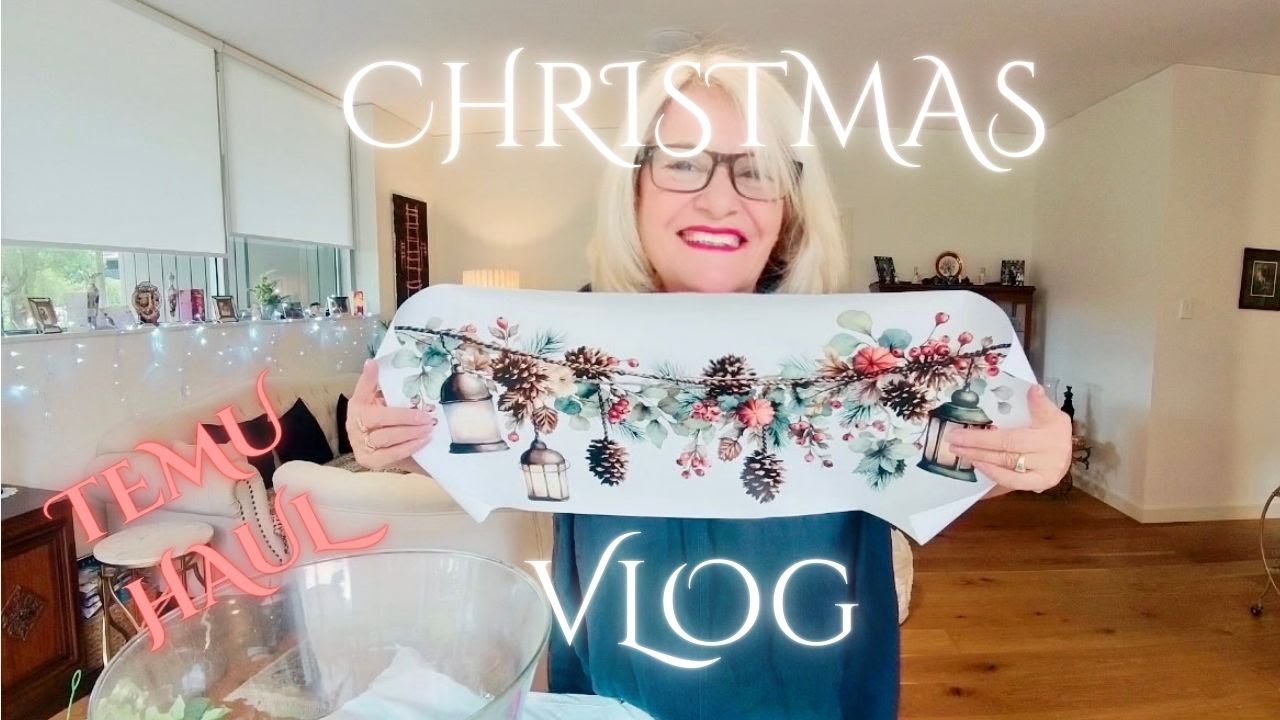 🎄A CHRISTMAS VLOG 🎄- GINGERBREAD COOKIES & MY TEMU CHRISTMAS HAUL UNCOVERED!
