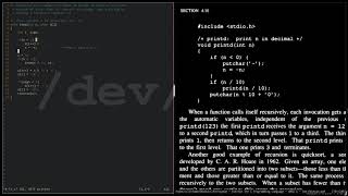 K&R Exercise 4-12 Solution