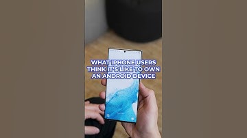 What iPhone users think about Android!