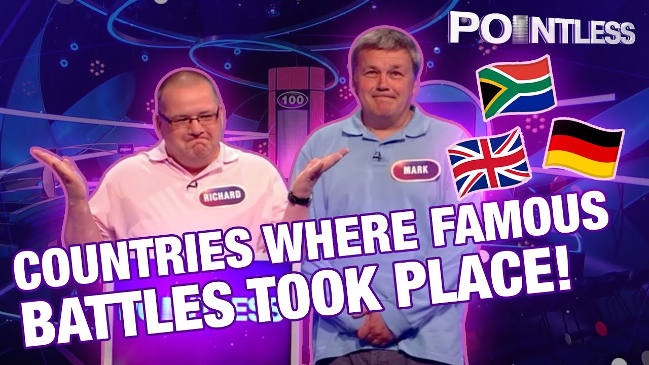 Military Geography Quiz: Where Did These Famous Battles Take Place? | Pointless | Full Ep | S3 Ep32