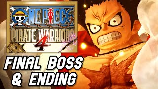 Luffy vs Kaido Final Boss Battle \& ENDING (Wano Arc) | One Piece: Pirate Warriors 4