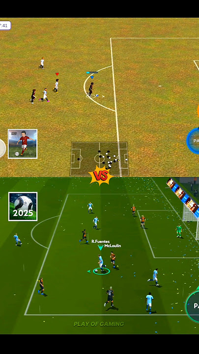 Football League 2025 vs Pro league soccer 🎮⚽️ #proleaguesoccer #footballgame  #playofgaming