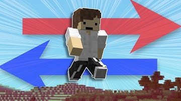 Minecraft, but my controls are REVERSED