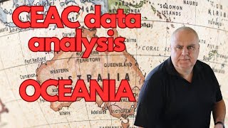 DV Lottery Greencard | DV2024 Oceania CEAC data analysis and predictions!!