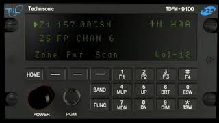 7. TDFM-9100 Rotary Encoder, Keypad