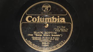 6/ 29/1926. Black Bottom - Howard Lanin & His Orch. Improved Edison/HMV 4 reproducer on the VV 2-60 