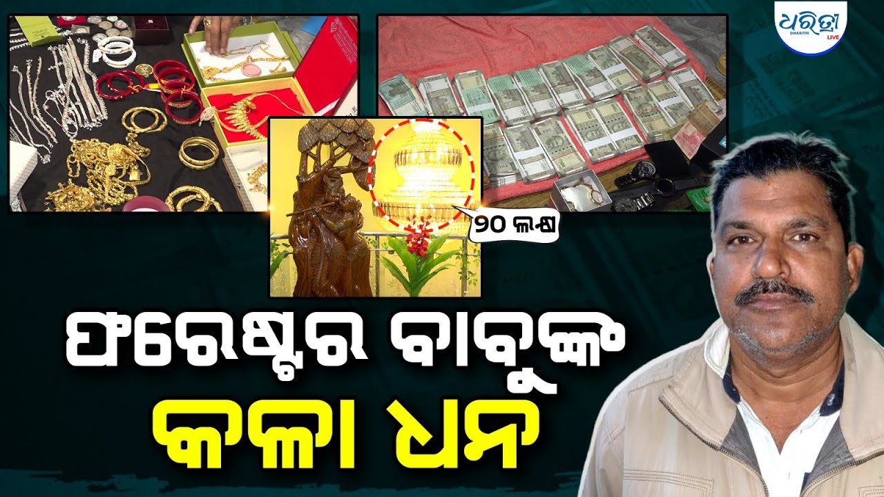 ବାବୁଙ୍କ ଦରମା ୬୦ ହଜାର, ଝୁମର ୨୦ ଲକ୍ଷର | Vigilance Raid | Semiliguda Forester | Niranjan Satpathy