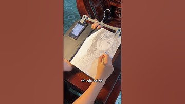 cậu bé vẽ tranh siêu đẹp tặng cô giáo #shorts #funny