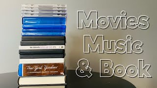 Another Haul of Movies, Music, and Books (well one book)