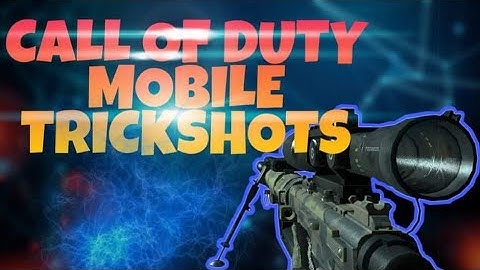 Call Of Duty Mobile Trickshots!! + (360 no scopes and with scopes)