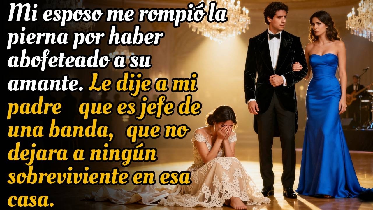 Solo le di una bofetada a la amante, y mi esposo me rompió ambas manos y ambas piernas.💔