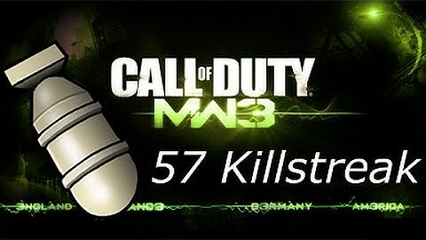 MW3: 75-2 Assault MOAB 57 Killstreak (57-0)