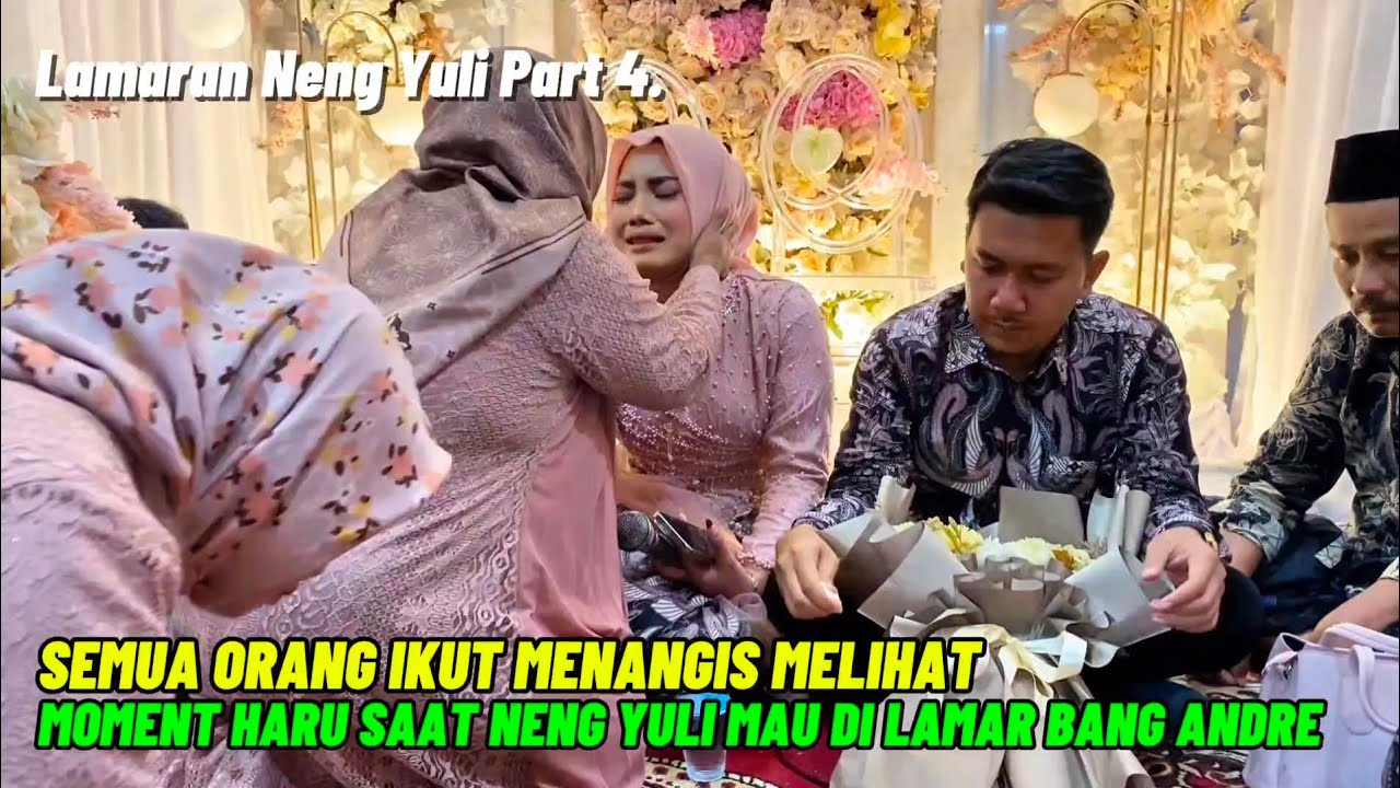 AIR MATAPUN TAK TERBENDUNG🥹‼️MOMENT HARU NENG YULI MENYATAKAN PERASAANYA KE BANG ANDRE
