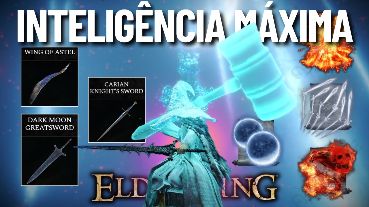 Elden Ring, mas só posso upar INTELIGÊNCIA (+DLC)