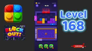 Block Out Level 168 Walkthrough | Solutionguruji | Gameplay Color Sort Puzzle