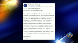 CMS teacher accused of inappropriate behavior on social media with student |