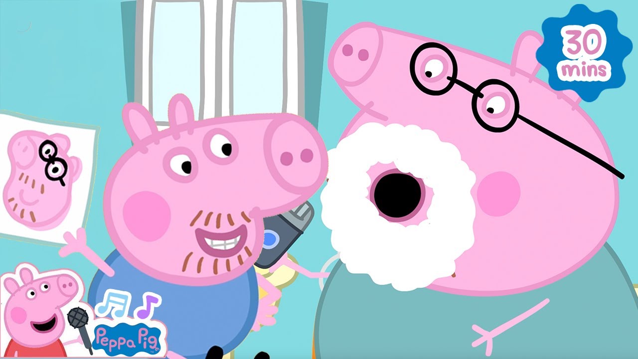 Peppa Pig Music | I Want to Be Like Daddy Pig | Song Compilation ...