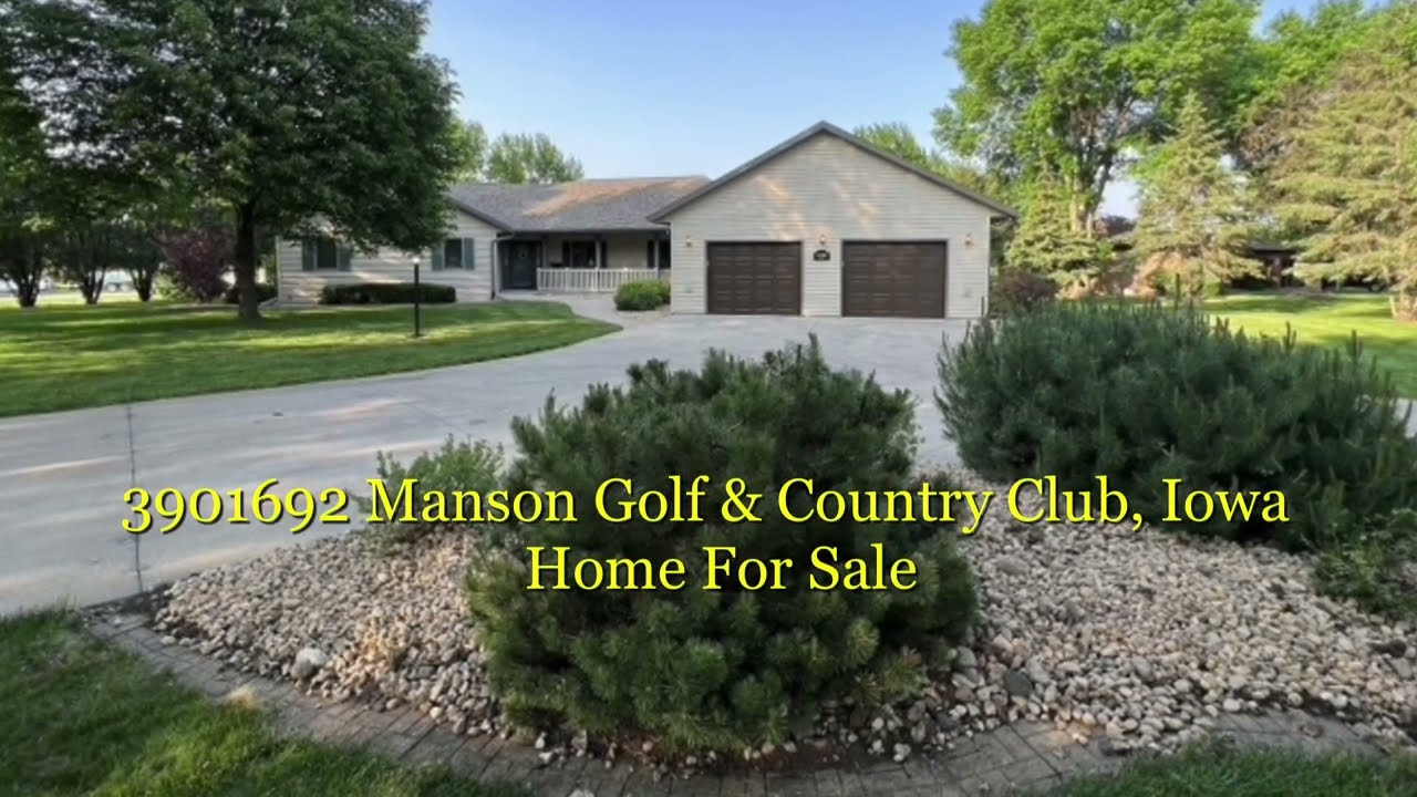 3901692 Manson Golf & Country Club, Iowa, Home For Sale