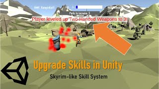 How to Upgrade Skills in Unity (using Animation Events): Skyrim-Like Skill System Part 6