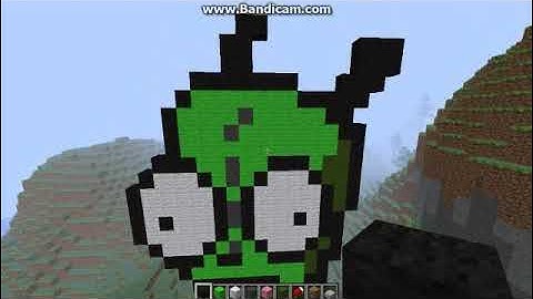 minecraft invader zim gir speedbuild!!!!!!!!!!!