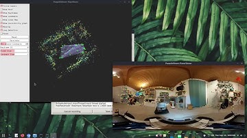 Equirectangular Visual SLAM demo