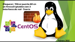 TEORIA ¿Qué significa bloquear o filtrar un puerto a través de un firewall? iptables centos 7