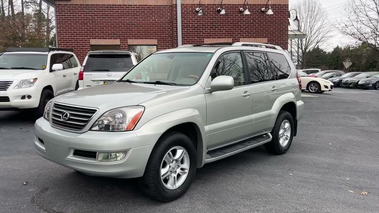Avalon Auto - 2004 Lexus GX470 207k Non Nav, Silver Pine - YouTube