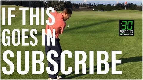 Should I Use My Wrists In Chipping