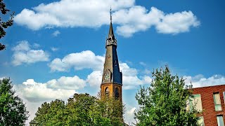 2020 Eerste tegel St  Urbanuskerk is geplaatst