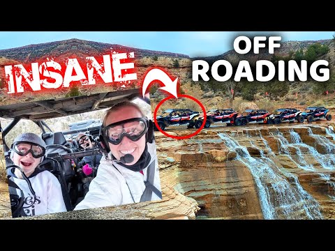 DROVE ON TOP OF a WATERFALL!!!  Zion, Utah EPIC RZR Off-Roading!