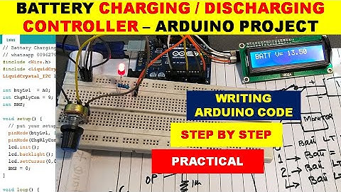 {711} Battery Charge Discharge Controller With Arduino Code