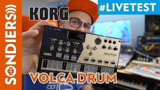 KORG VOLCA DRUM - TEST et DEMO en LIVE