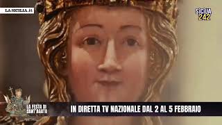Sicilia 242: la festa di Sant’Agata 2026 in diretta nazionale (dgt 242 in tutta Italia)