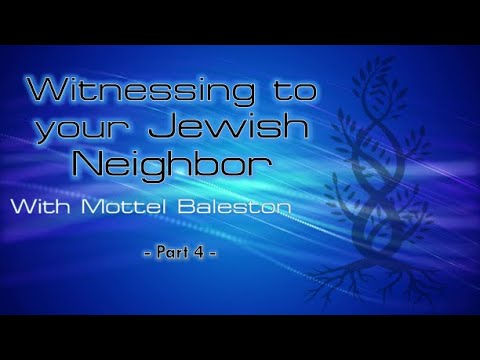 Ministry EquipNet - Witnessing to your Jewish Neighbor - Part 4 - YouTube